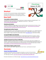 CloverGram, January 25, 2019