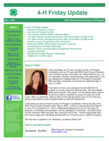 4-H Friday Update, May 1, 2020