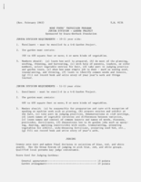 Home foods' production program: Junior division- garden project