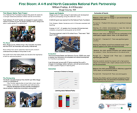 First bloom: a 4-H and North Cascades National Park Partnership.