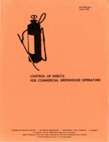 Control of insects for commercial greenhouse operators