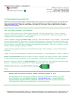 4-H Friday Update, December 24, 2010