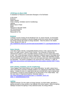 RCM News, March 2009