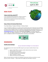 CloverGram, April 22, 2015