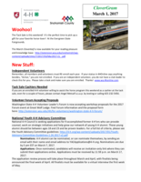 CloverGram, March 1, 2017