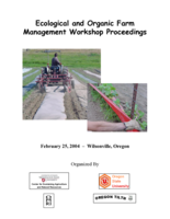 Ecological and organic farm management workshop