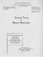 Outlying testing in western Washington