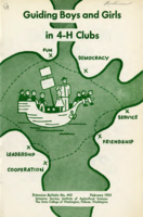 Guiding boys and girls in 4-H clubs