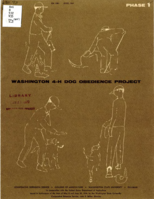 Washington 4-H dog obedience project (phase 1)