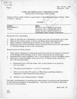 Farm and home safety demonstration