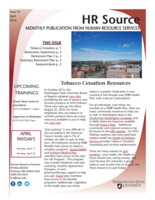 HR Source Newsletter, April 2016