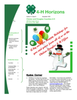 4-H Horizons, December 2011