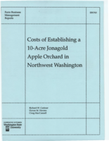 Costs of establishing a 10-acre jonagold apple orchard in northwest Washington