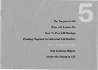 How 4-H members learn