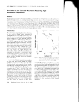 Are Lakes in the Cascade Mountains Receiving High Ammonium Deposition