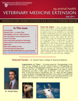 Veterinary Medicine Extension Newsletter, Fall 2011