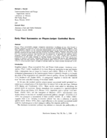 Early Plant Succession on Pinyon-Juniper Controlled Burns