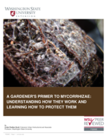 A gardner's primer to Mycorrhizae: Understanding how they work and learning how to protect them