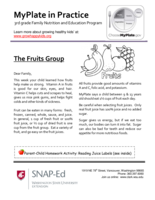 MyPlate in Practice: Lesson 5 (Fruit)