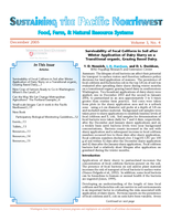 Sustaining the Pacific Northwest, December 2005