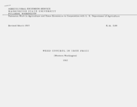 Weed control in tree fruit (western Washington) 1963