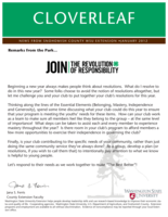 Cloverleaf, January 2012