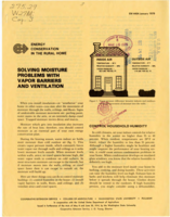 Solving moisture problems with vapor barriers and ventilation