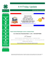 4-H Friday Update, February 15, 2013