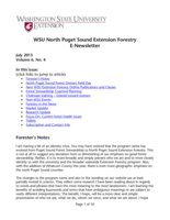 WSU North Puget Sound Extension Forestry E-Newsletter, July 2013