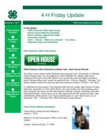 4-H Friday Update, December 5, 2014