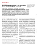 Exploration and exploitation in the macrohistory of the pre-Hispanic Pueblo Southwest