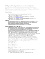 Enhancement of cereal leaf beetle (CLB) parasitoids in Washington, and evaluation of their survival in the present of pest-selective insecticides