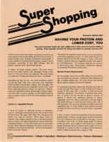 Super shopping: having your protein and lower cost, too