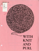 Let's learn to knit with knit and purl