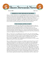 Shore Stewards News, January 2006