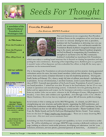 Seeds for Thought, May 2019