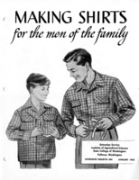 Making shirts for the men of the family