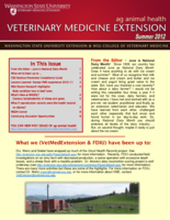 Veterinary Medicine Extension Newsletter, Summer 2012