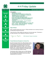 4-H Friday Update, December 19, 2014
