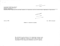 Control of insects on grapes