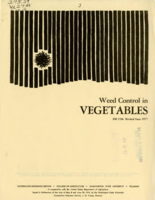 Weed control in vegetables