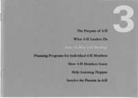 How to plan 4-H meetings