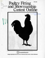 Poultry fitting and showmanship contest outline