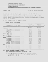 Plan ahead for food supply