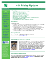 4-H Friday Update, November 15, 2019