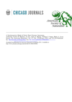 A Stoichiometric Model of Early Plant Primary Succession
