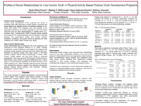 Profiles of social relationships for low-income youth in physical activity based positive youth development programs
