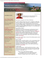 CougaRx Alumni Newsletter, August 2013