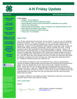 4-H Friday Update, July 29, 2016
