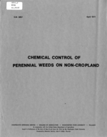 Chemical control of perennial weeds on non-cropland